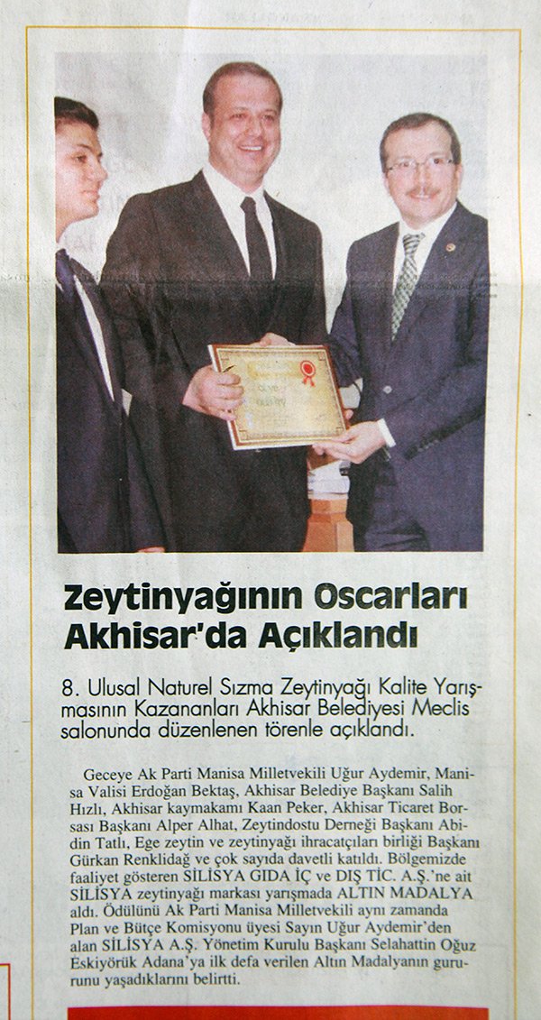 Zeytinyağının Oscarları Akhisar'da Açıklandı